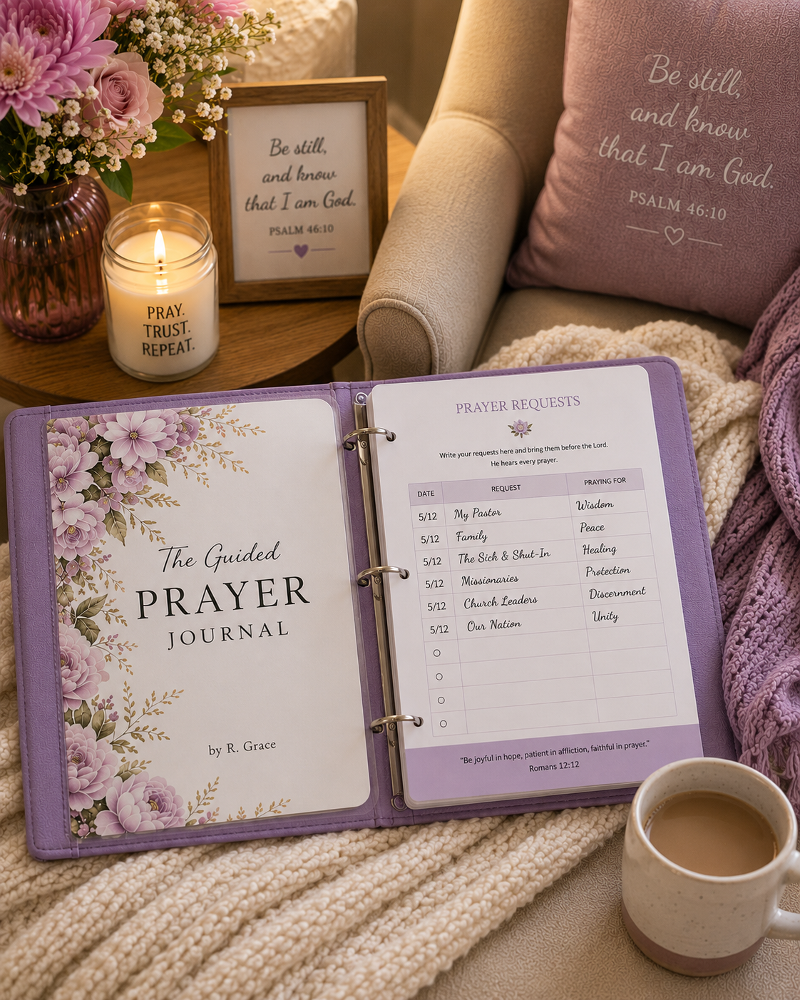 Guided Prayer 3 Ring Binder