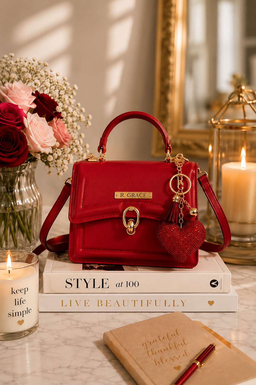 The Princess Mini Crossbody Purse.
