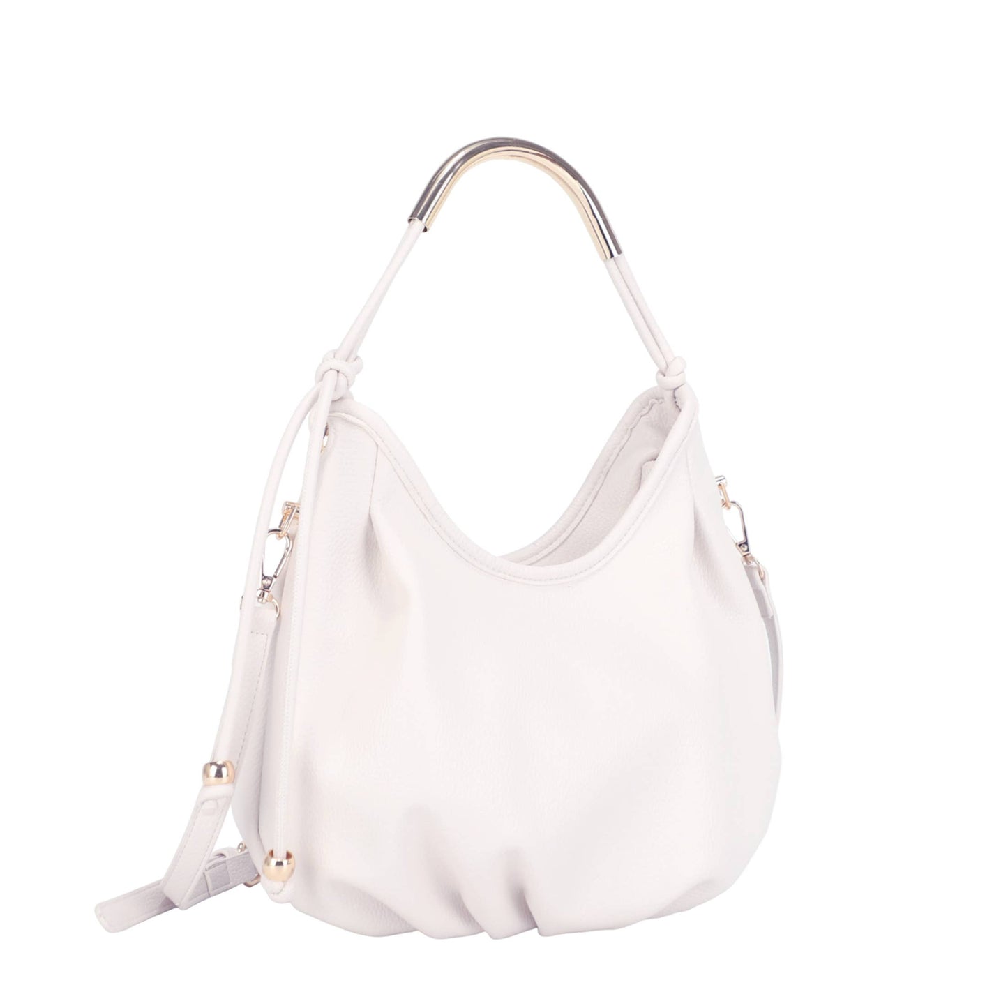 The Liz: Gold Handle Hobo