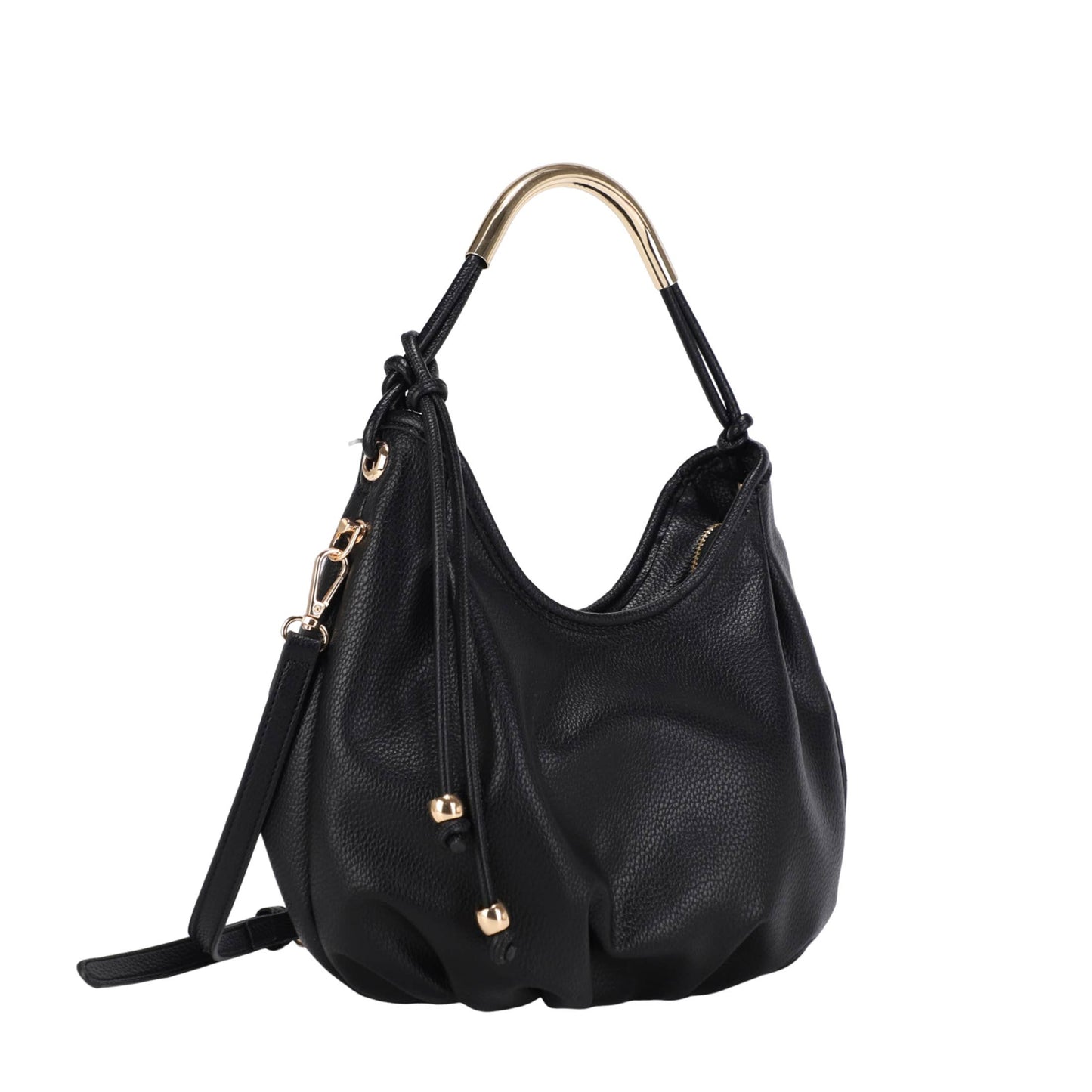 The Liz: Gold Handle Hobo