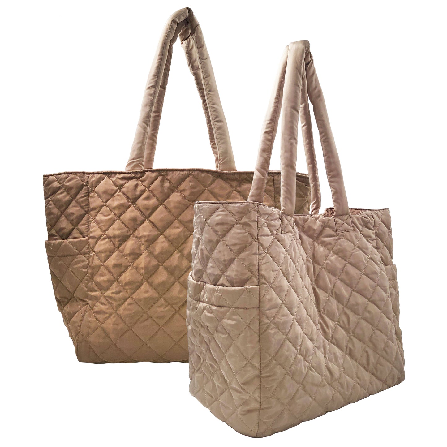 R. Grace:Oversized Reversible Nylon Tote