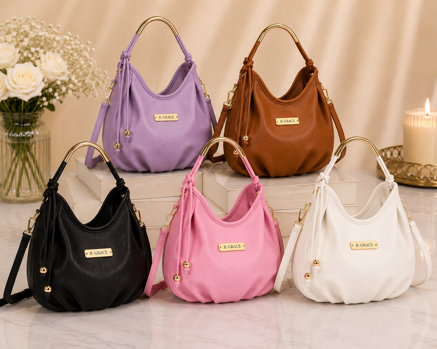 R. Grace Top Handle Bag