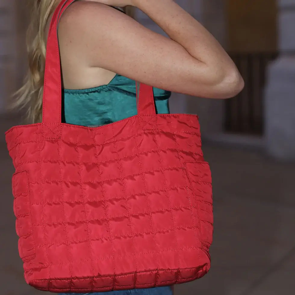 Mini Reva: Large Reversible Nylon Tote