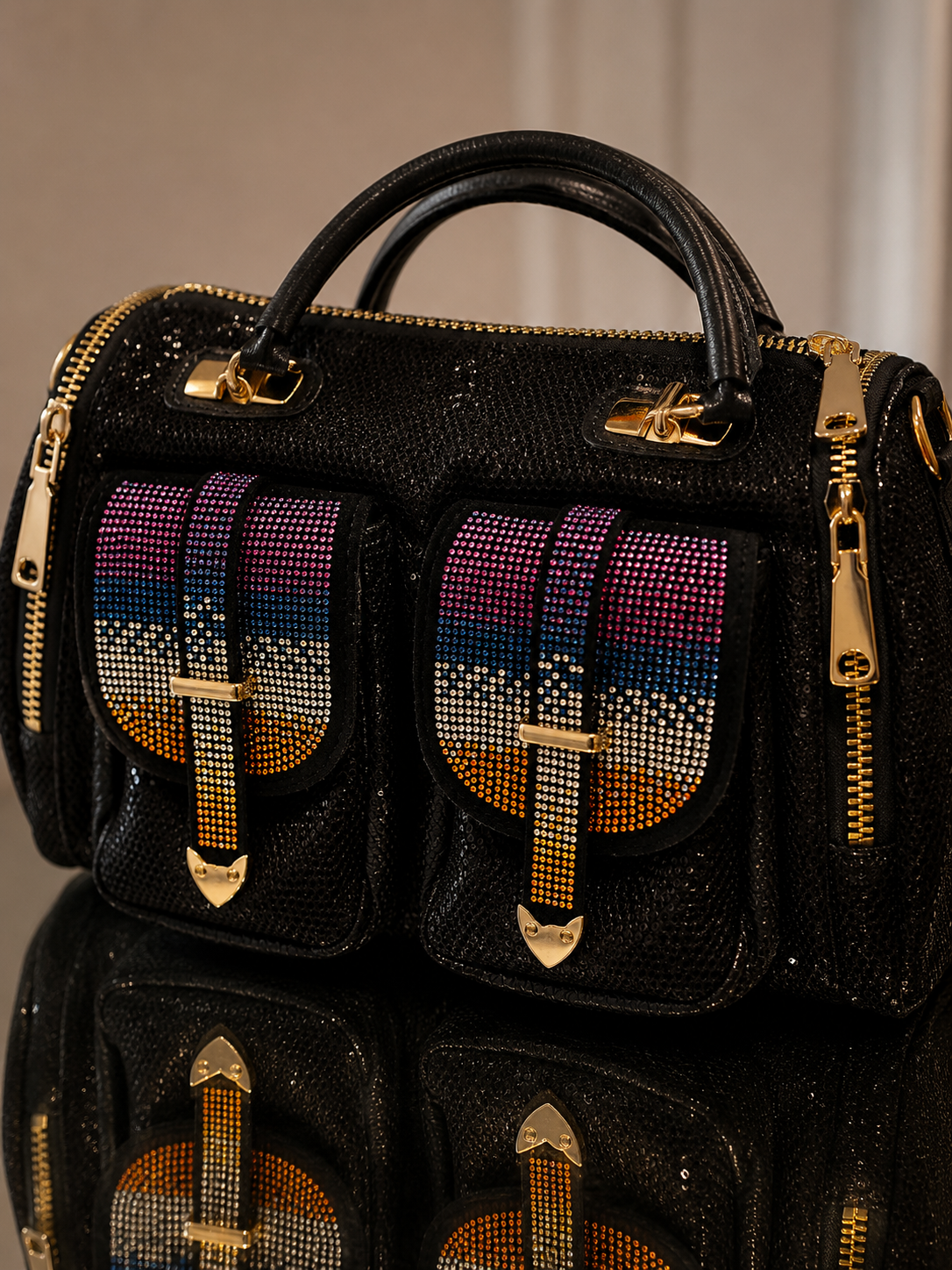 Dazzling Rhinestone Hand bag