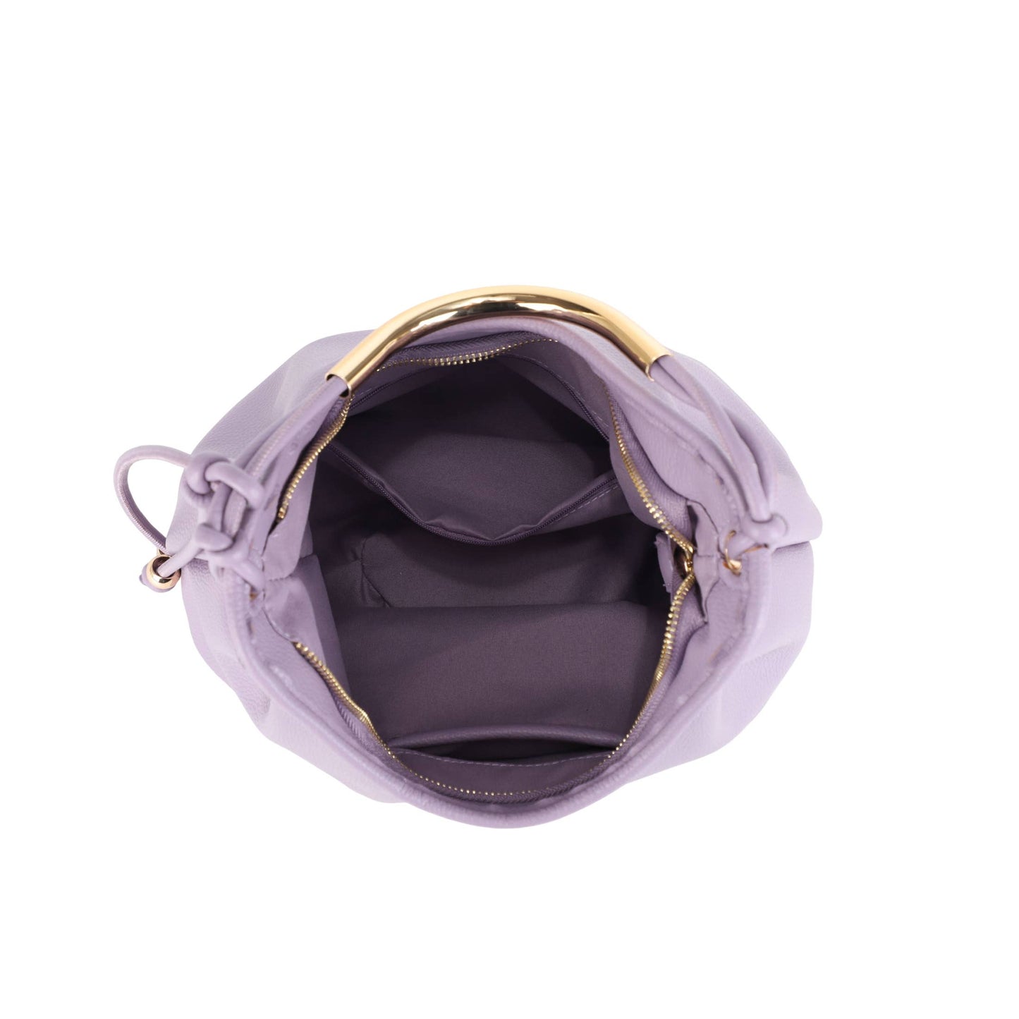 The Liz: Gold Handle Hobo