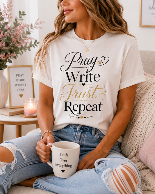 Pray Write Trust Repeat