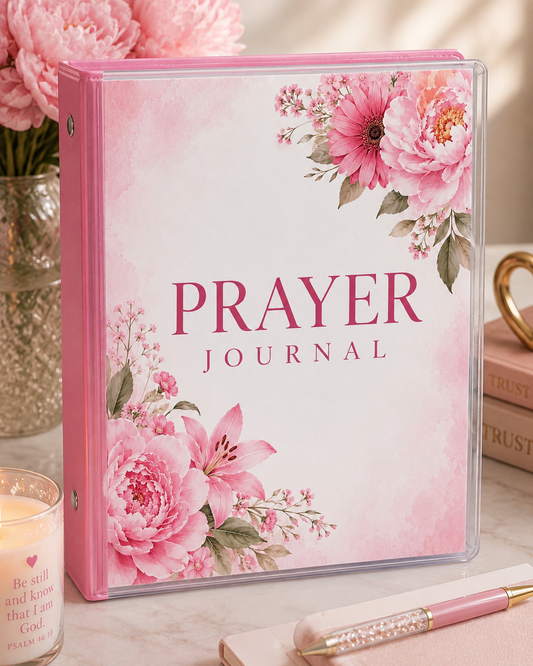 Prayer Journal 3 Ring Binder