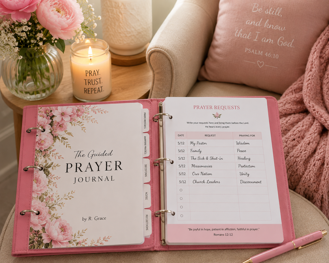 Guided Prayer 3 Ring Binder