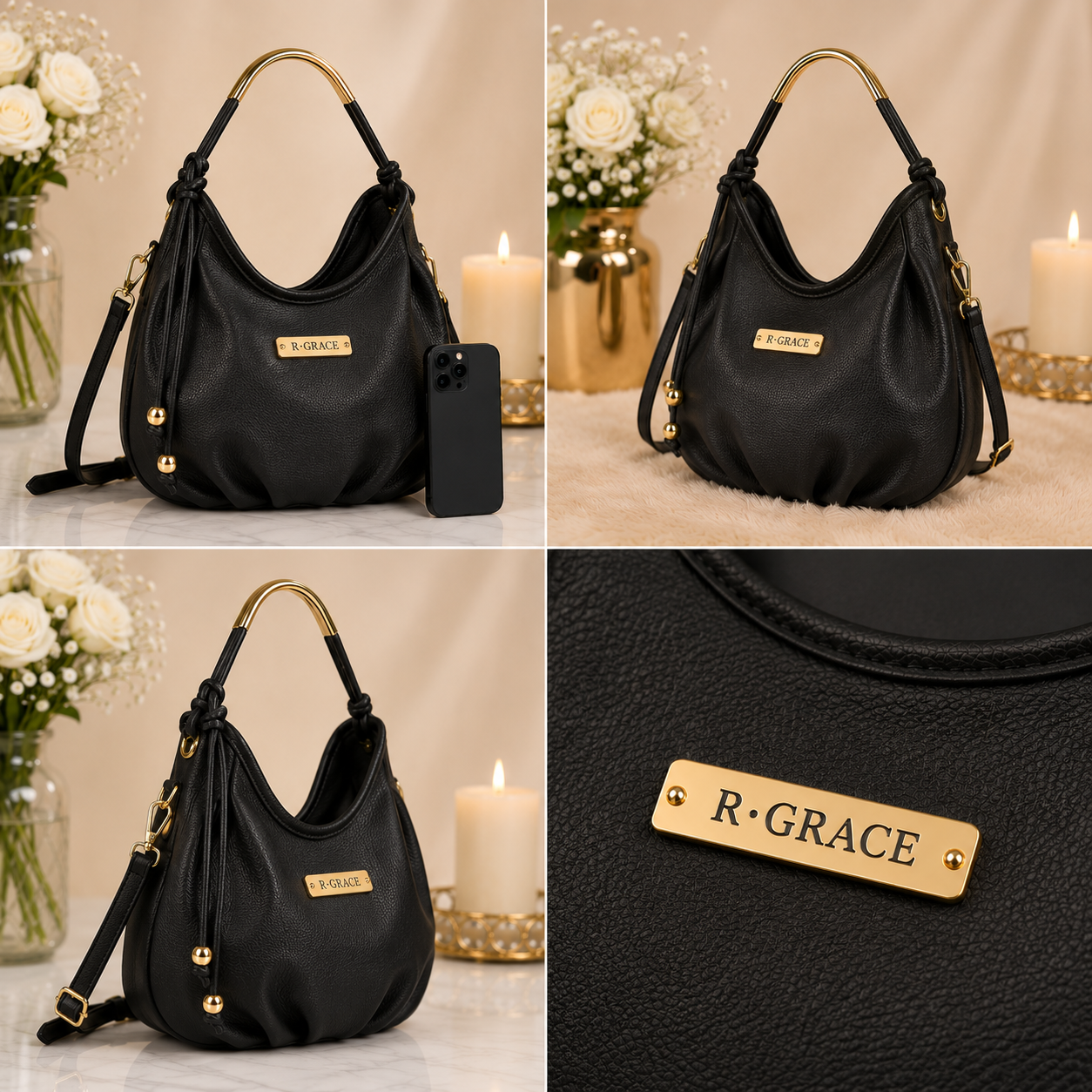 R. Grace Top Handle Bag