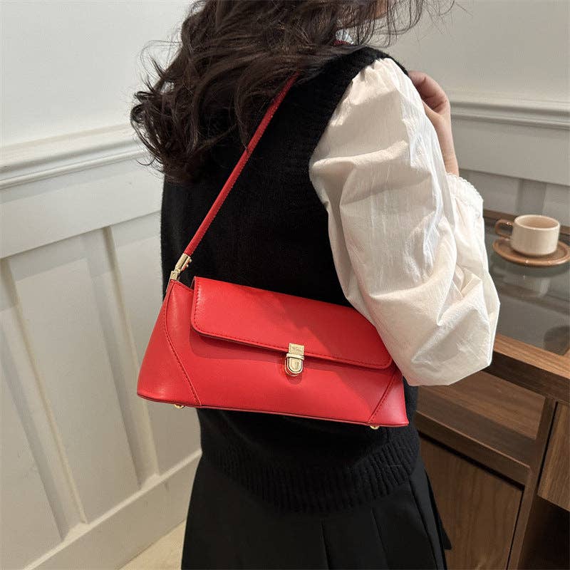 Chic Minimalist Women's Shoulder Bag Stylish Crossbody Handbag