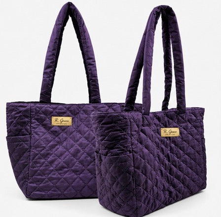 Mini Reva: Large Reversible Nylon Tote