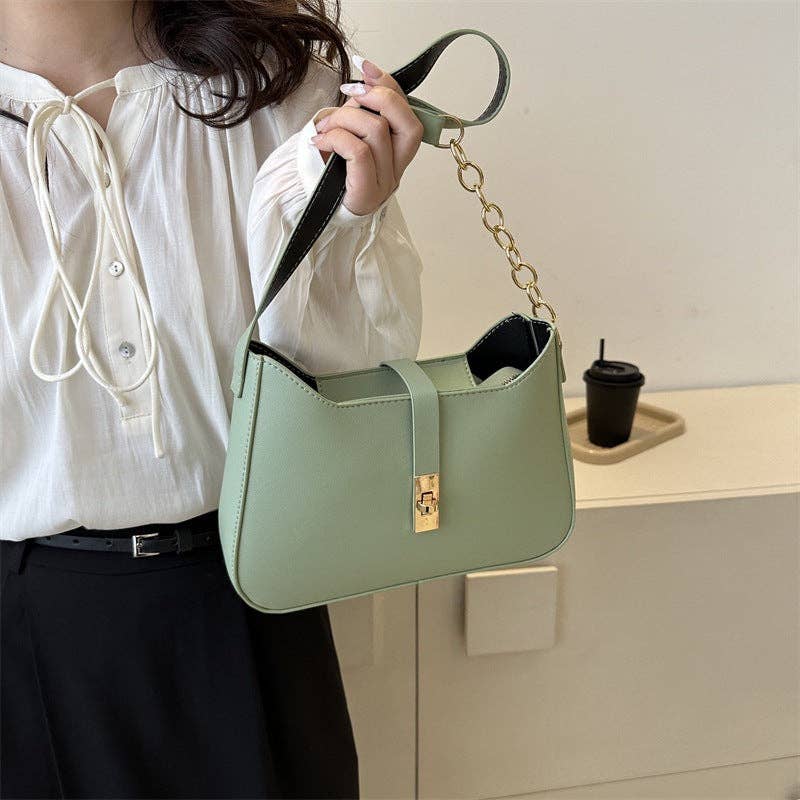Trendy Solid Color Crossbody Bag Women Stylish Shoulder Bag