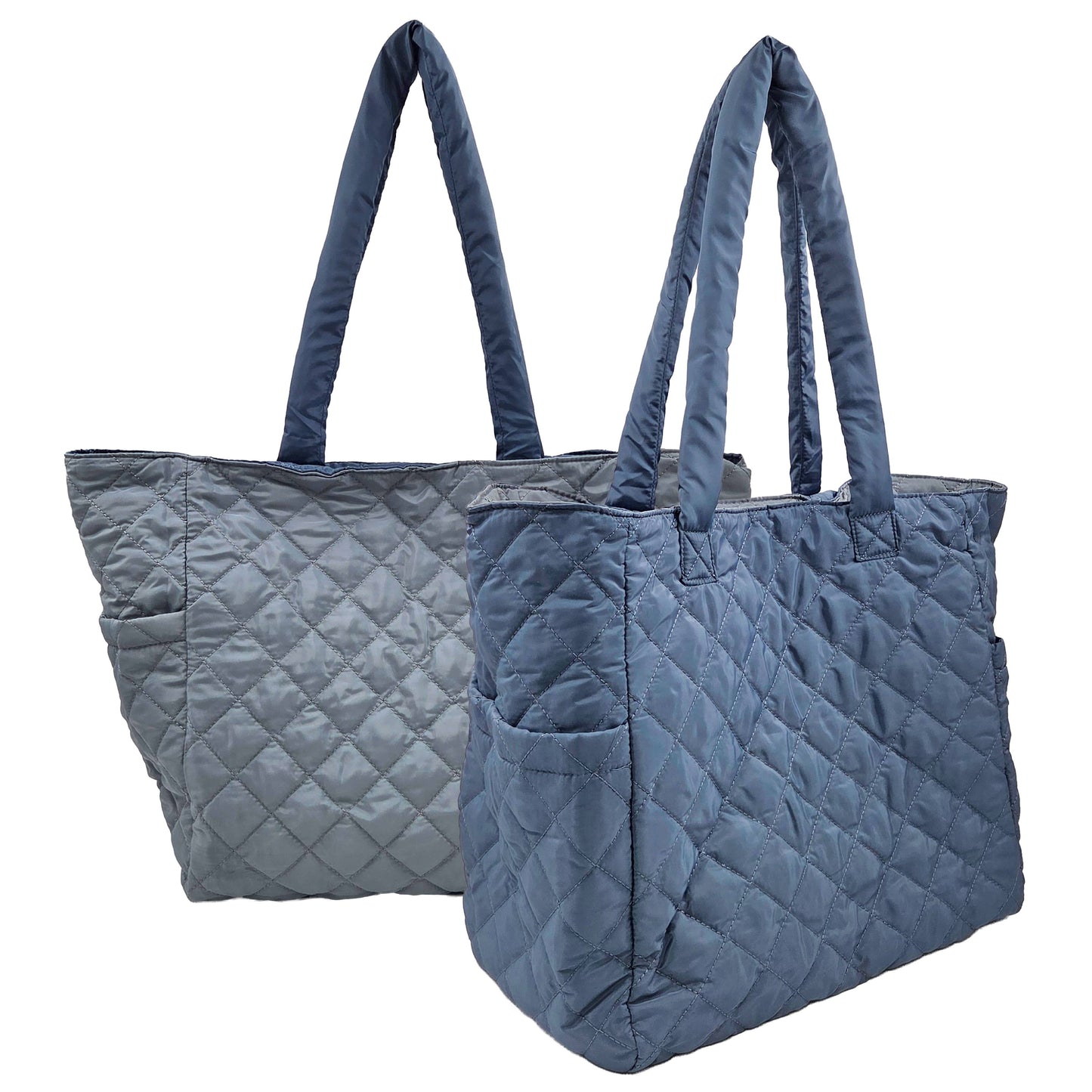 R. Grace:Oversized Reversible Nylon Tote