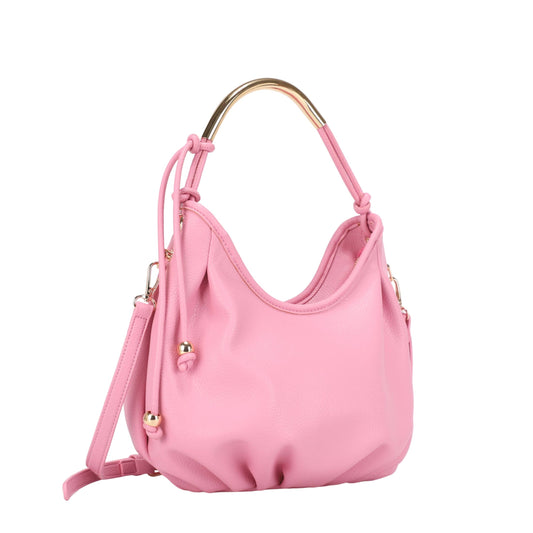 The Liz: Gold Handle Hobo