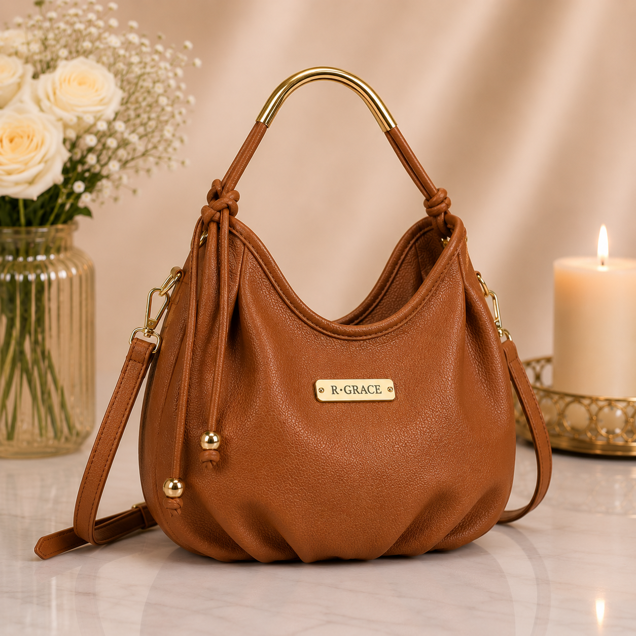 R. Grace Top Handle Bag