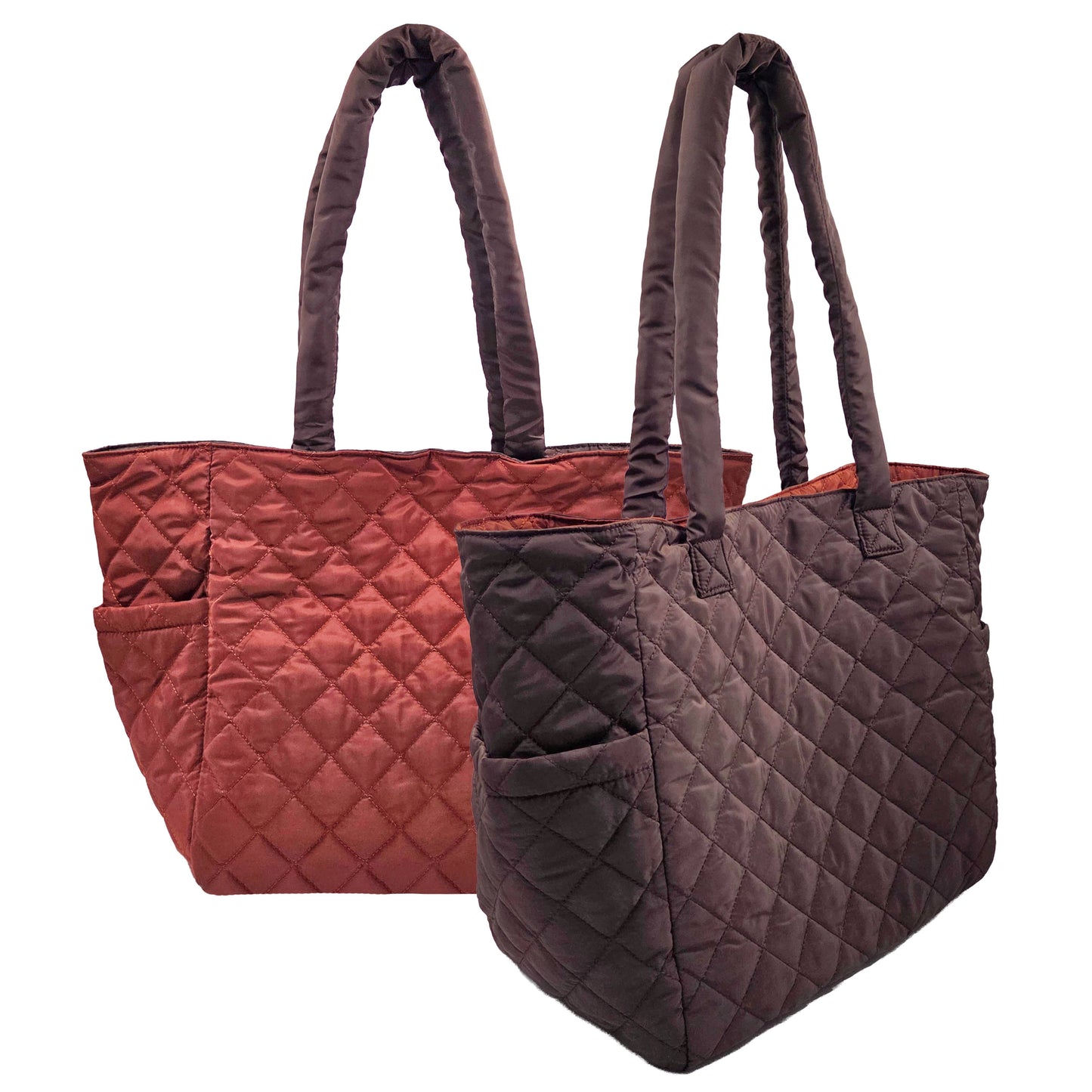 R. Grace:Oversized Reversible Nylon Tote