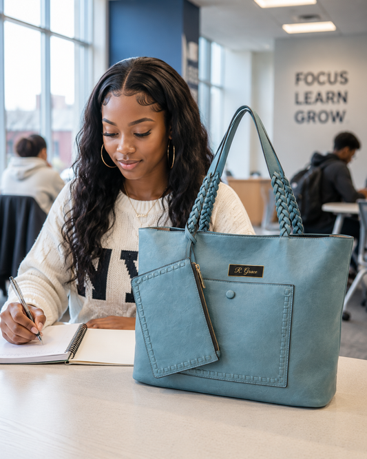 R.Grace: Three Piece Tote Handbag Set