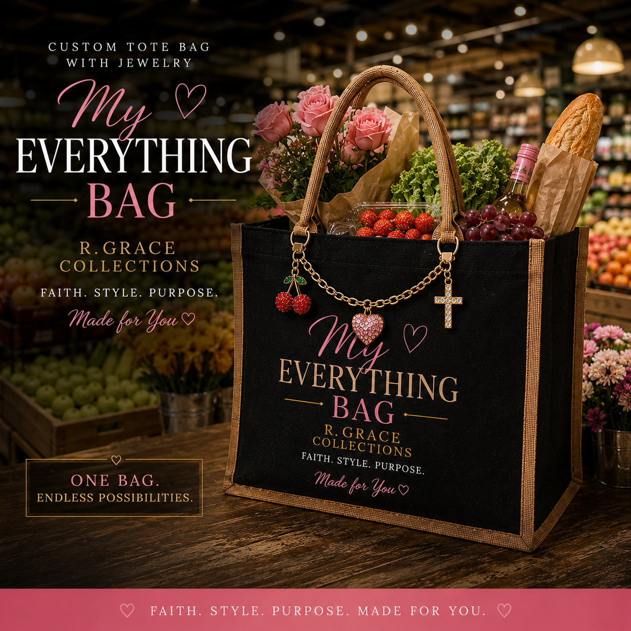 My Everything Tote Bag