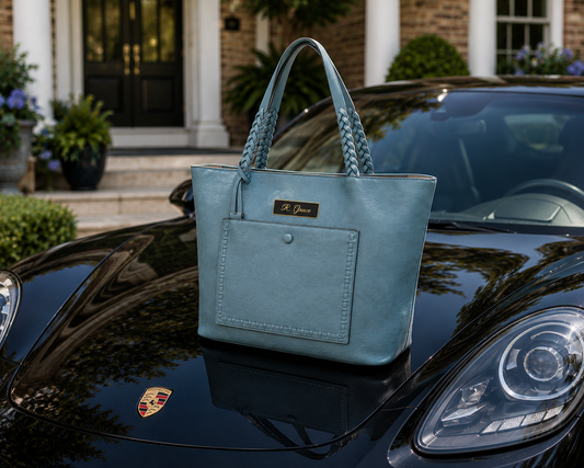 Three Piece Tote Handbag Set
