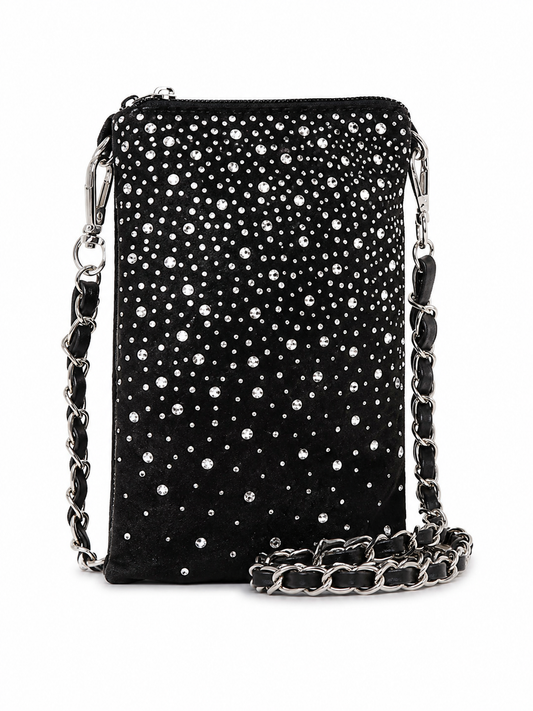 Rhinestone Crossbody Purse