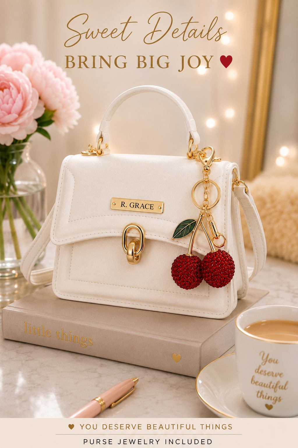 The Princess Mini Crossbody Purse.