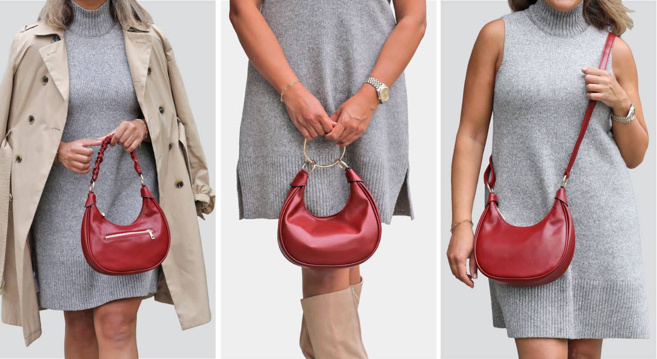 Gracie 3-in-1 Hobo, Crossbody & Wristlet