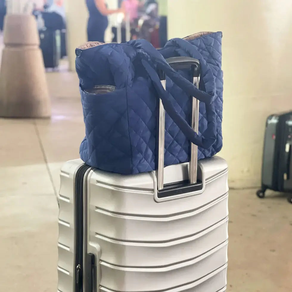 R. Grace:Oversized Reversible Nylon Tote