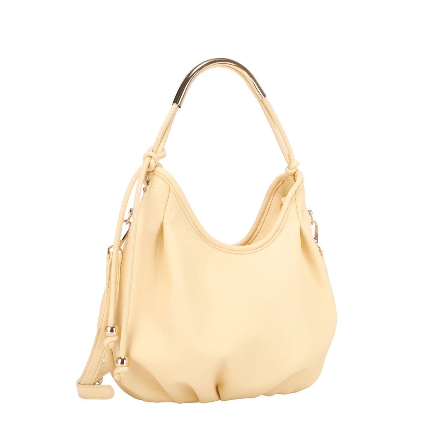 The Liz: Gold Handle Hobo