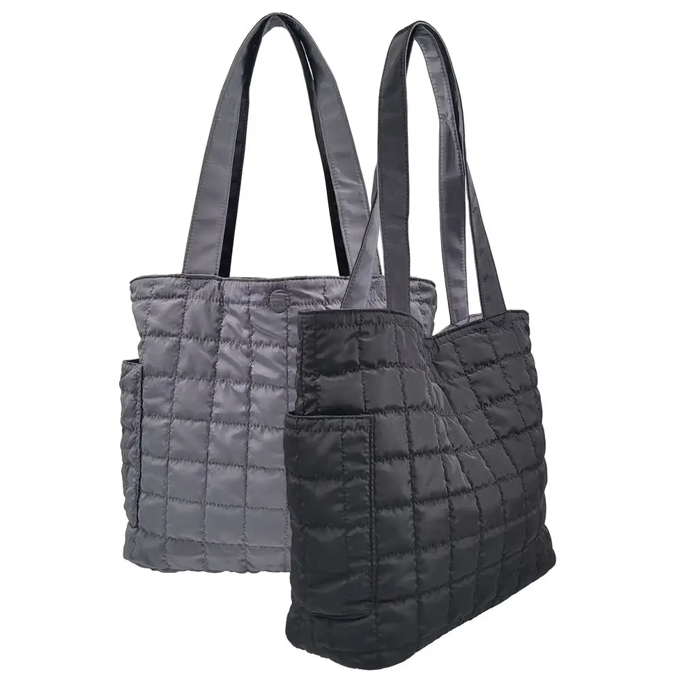 Mini Reva: Large Reversible Nylon Tote