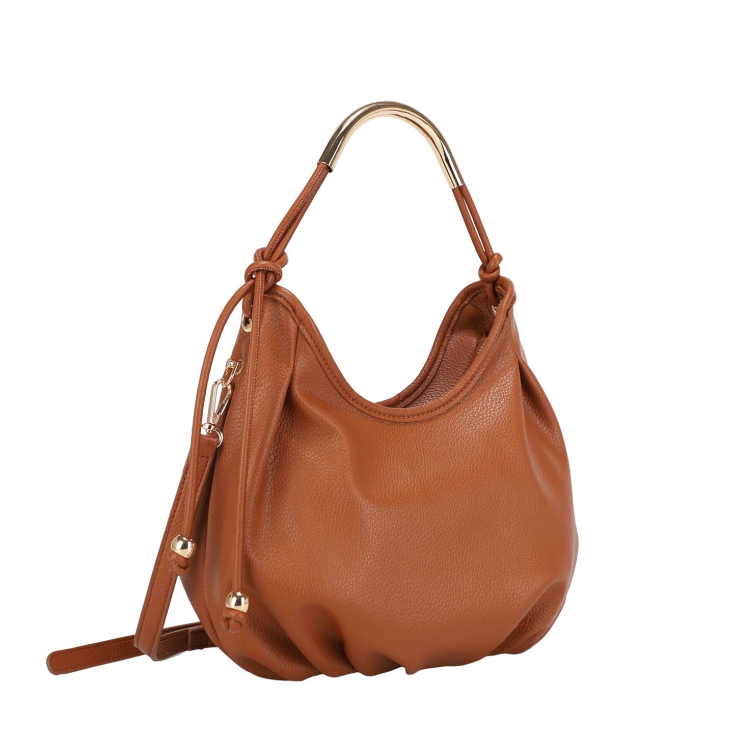The Liz: Gold Handle Hobo