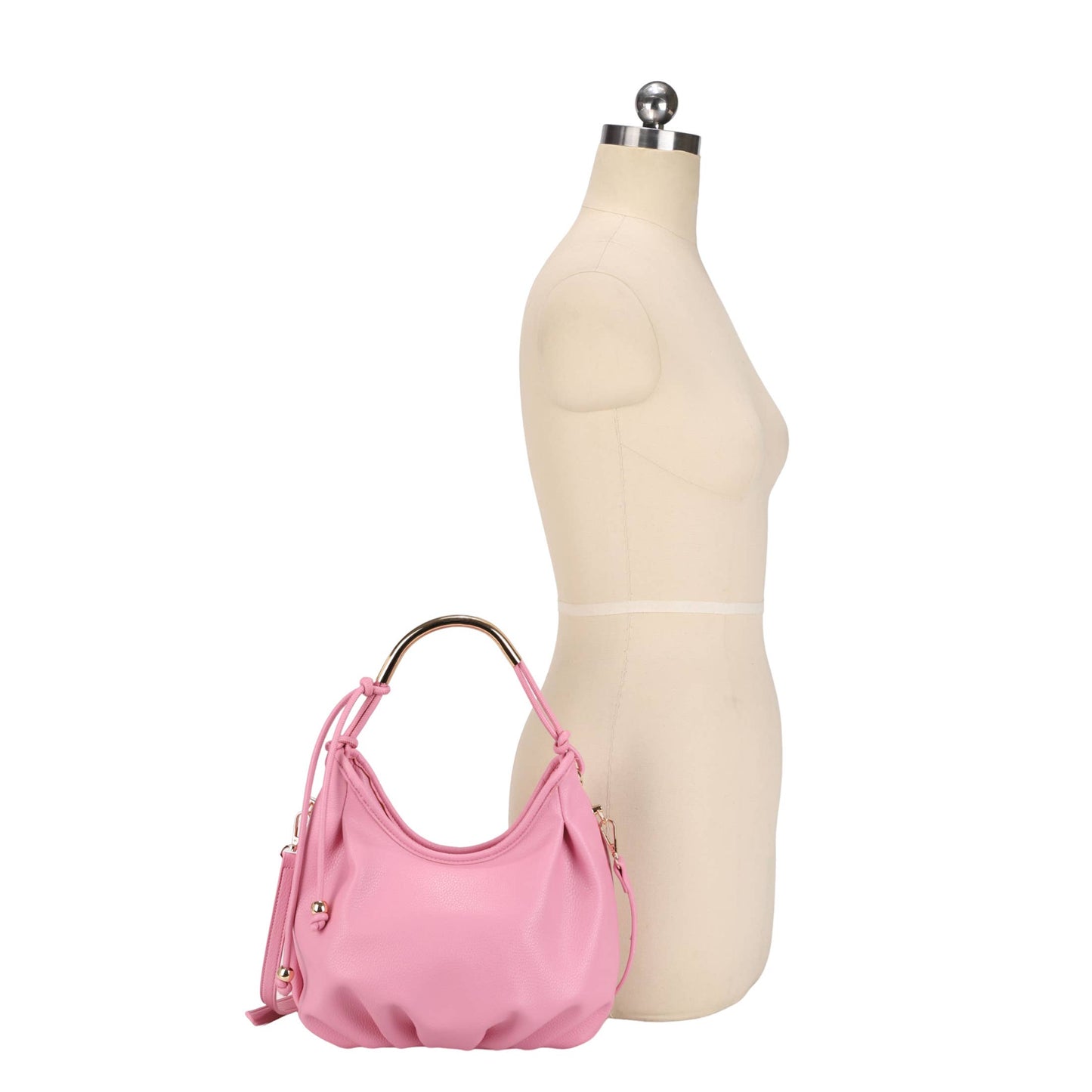 The Liz: Gold Handle Hobo