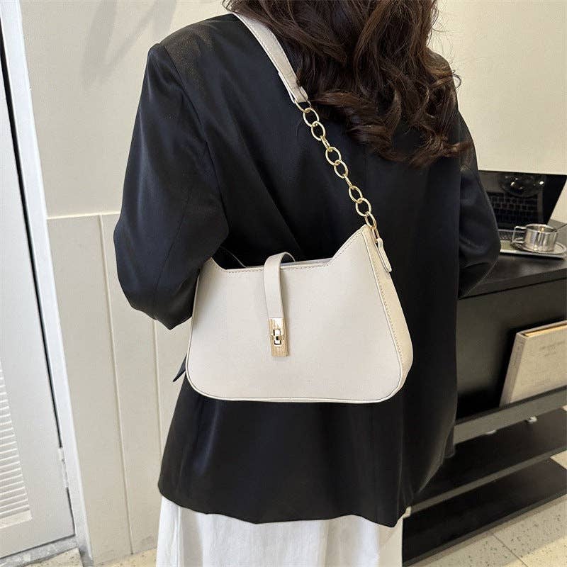 Trendy Solid Color Crossbody Bag Women Stylish Shoulder Bag