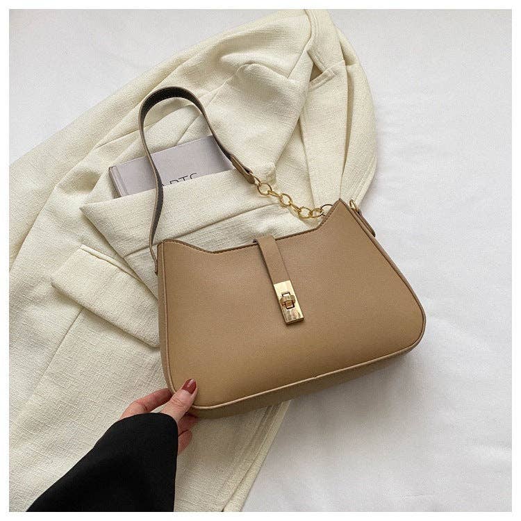 Trendy Solid Color Crossbody Bag Women Stylish Shoulder Bag