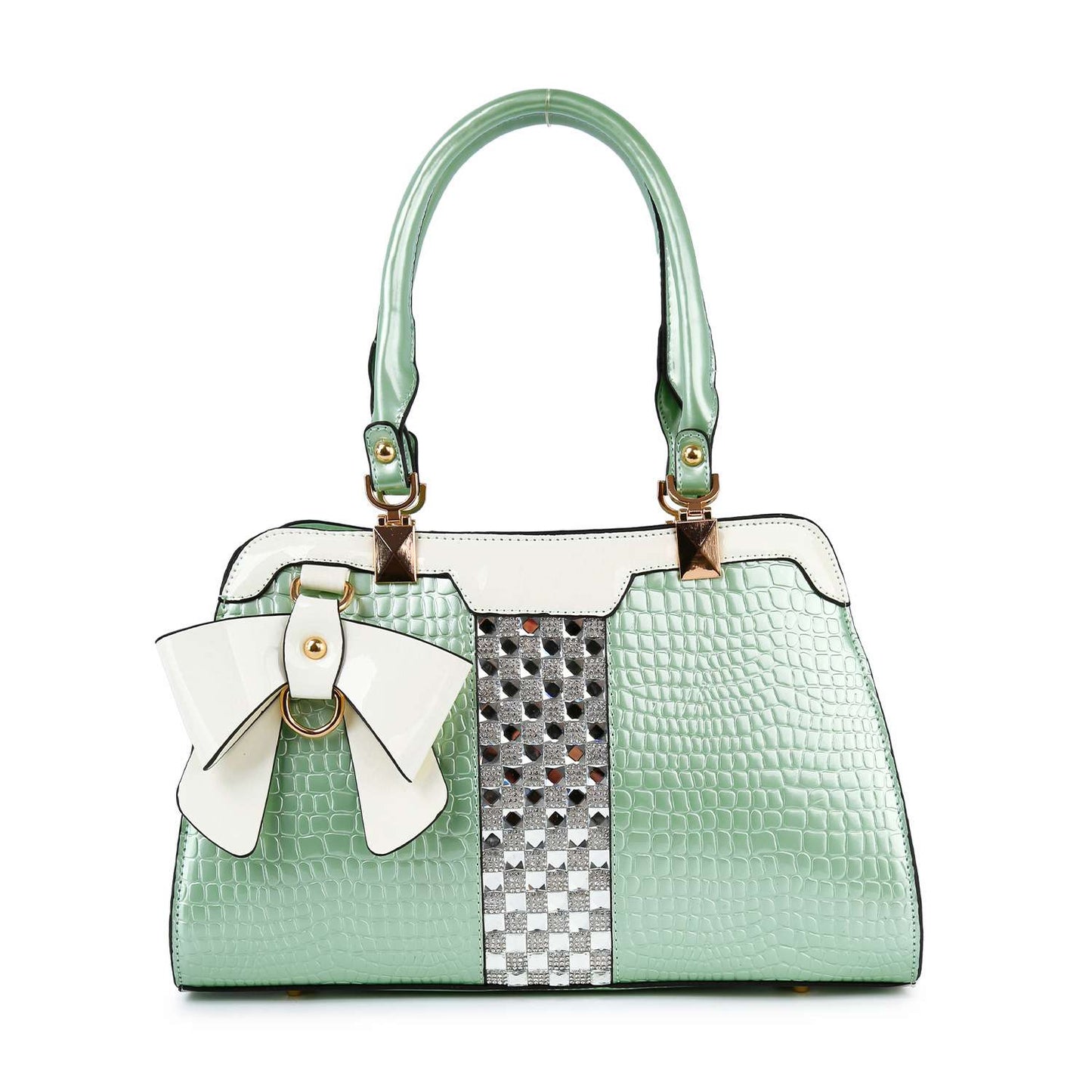 Bow Luxe Sparkle Handbag