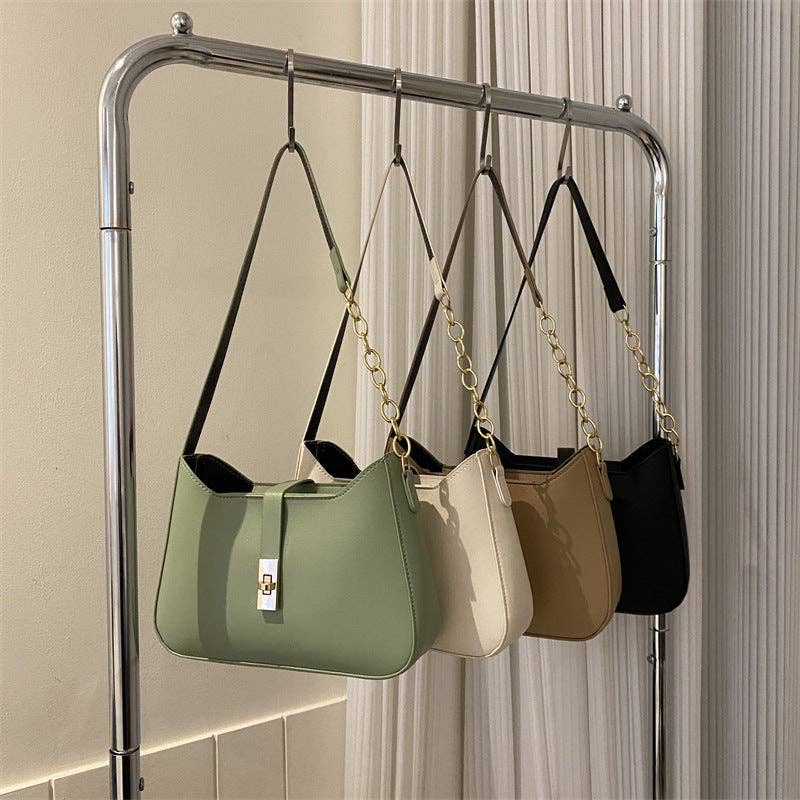 Trendy Solid Color Crossbody Bag Women Stylish Shoulder Bag